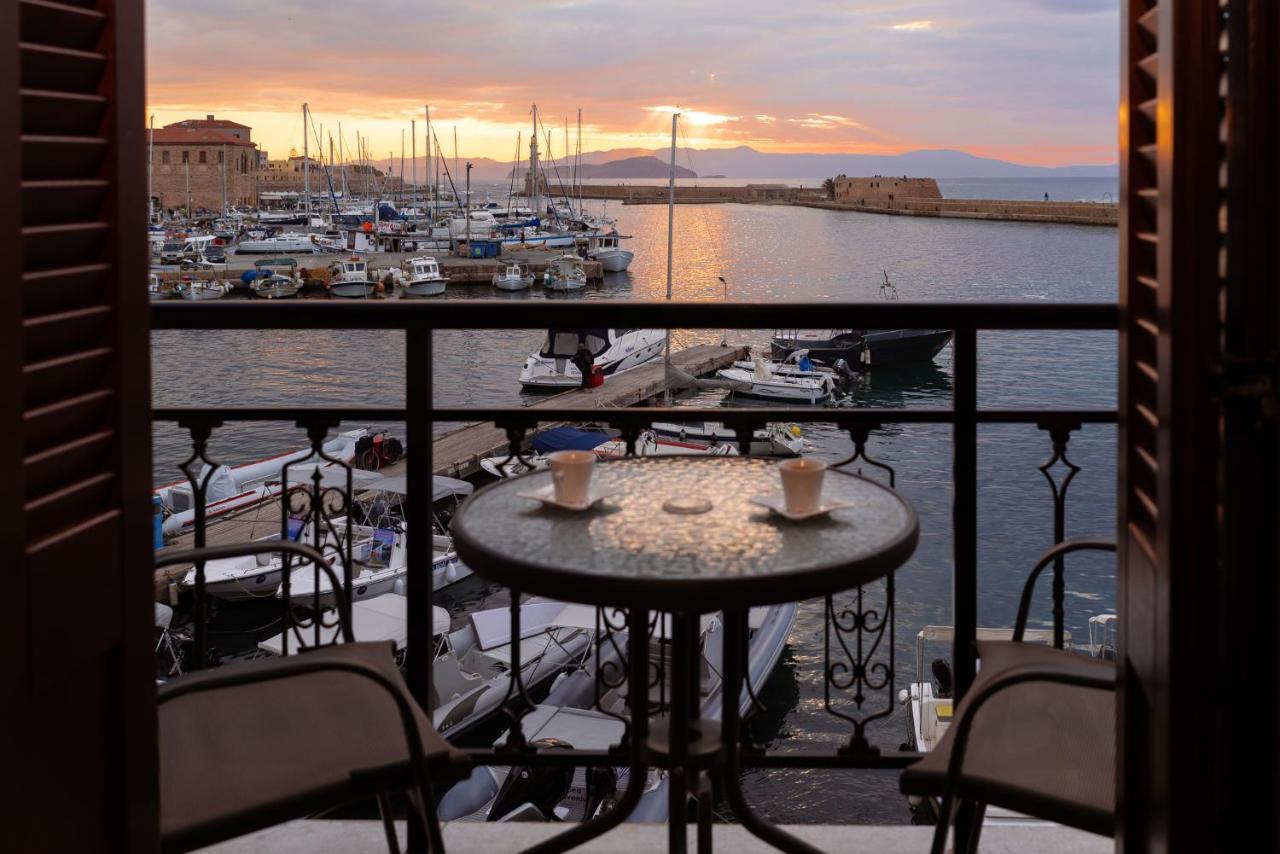Destino Home Overlooking The Venetian Port Of Chania Χανιά Εξωτερικό φωτογραφία